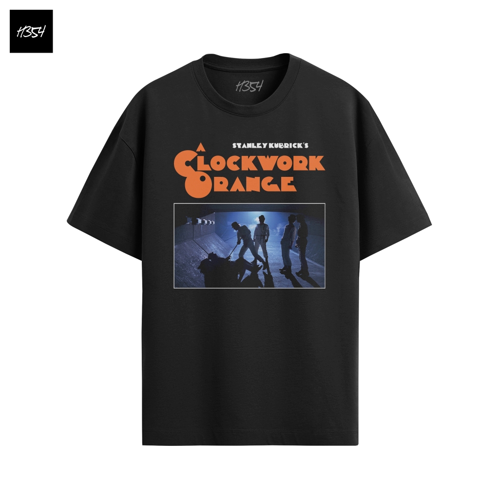 เสื้อยืดฟิล์มสีส้ม Clockwork 05 - H354 MOVIE T-SHIRT