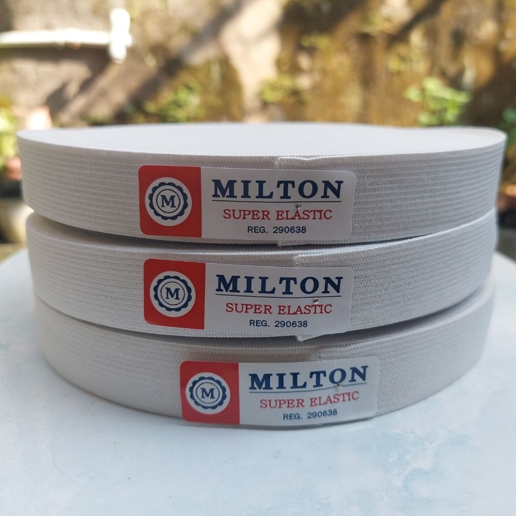 ยางกางเกง Milton 1" (+- 2.5cm)