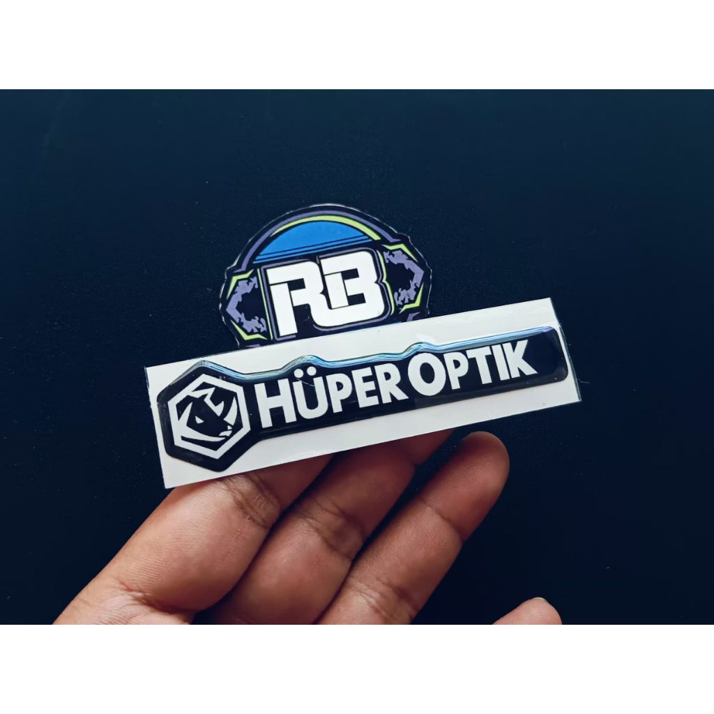 Huper Optik สติ๊กเกอร์ติดฟิล์มกระจกรถยนต์นูนยืดหยุ่น 3D