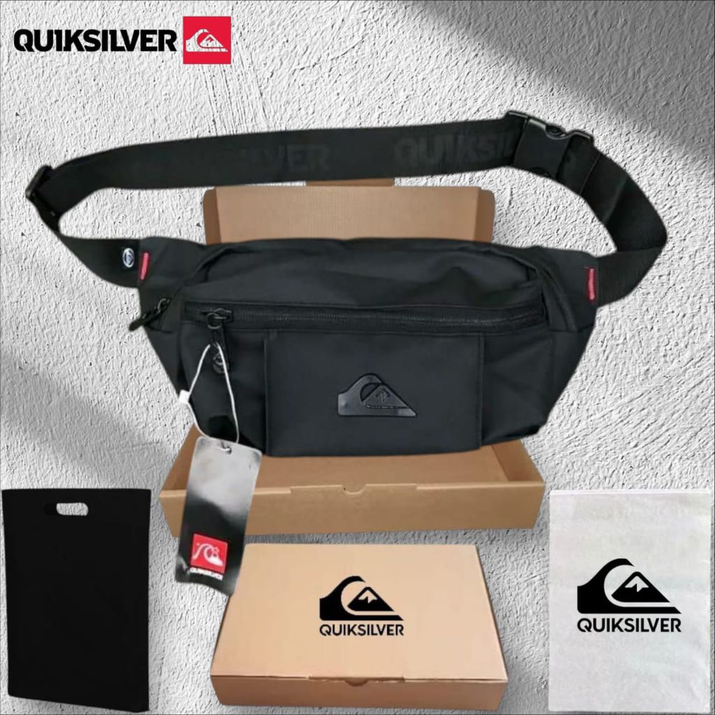 Quiksilver Bag Quicksilver กระเป๋าคาดเอว Quicksilver Bag Quicksilver Sling Bag Quicksilver Waistbag กันน้ํา