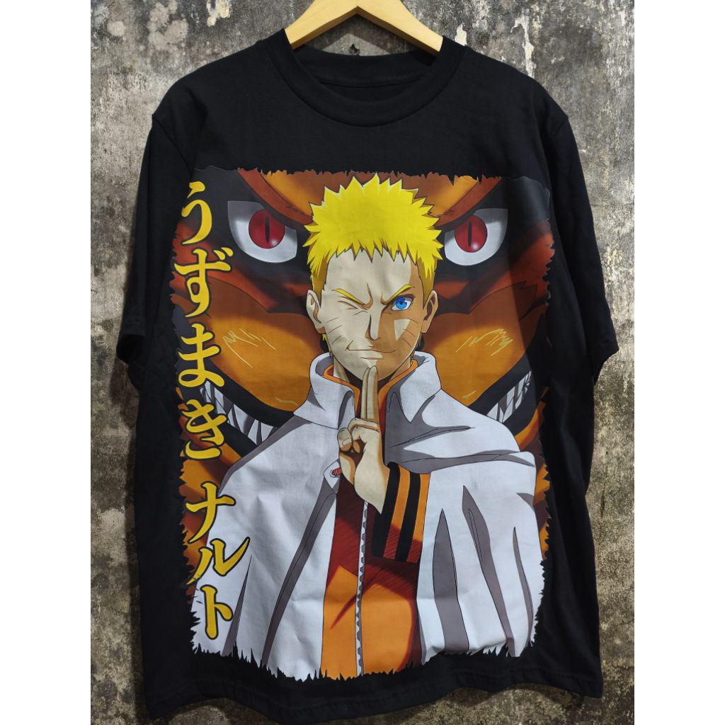 เสื้อยืด UZUMAKI NARUTO KURAMA ANIME