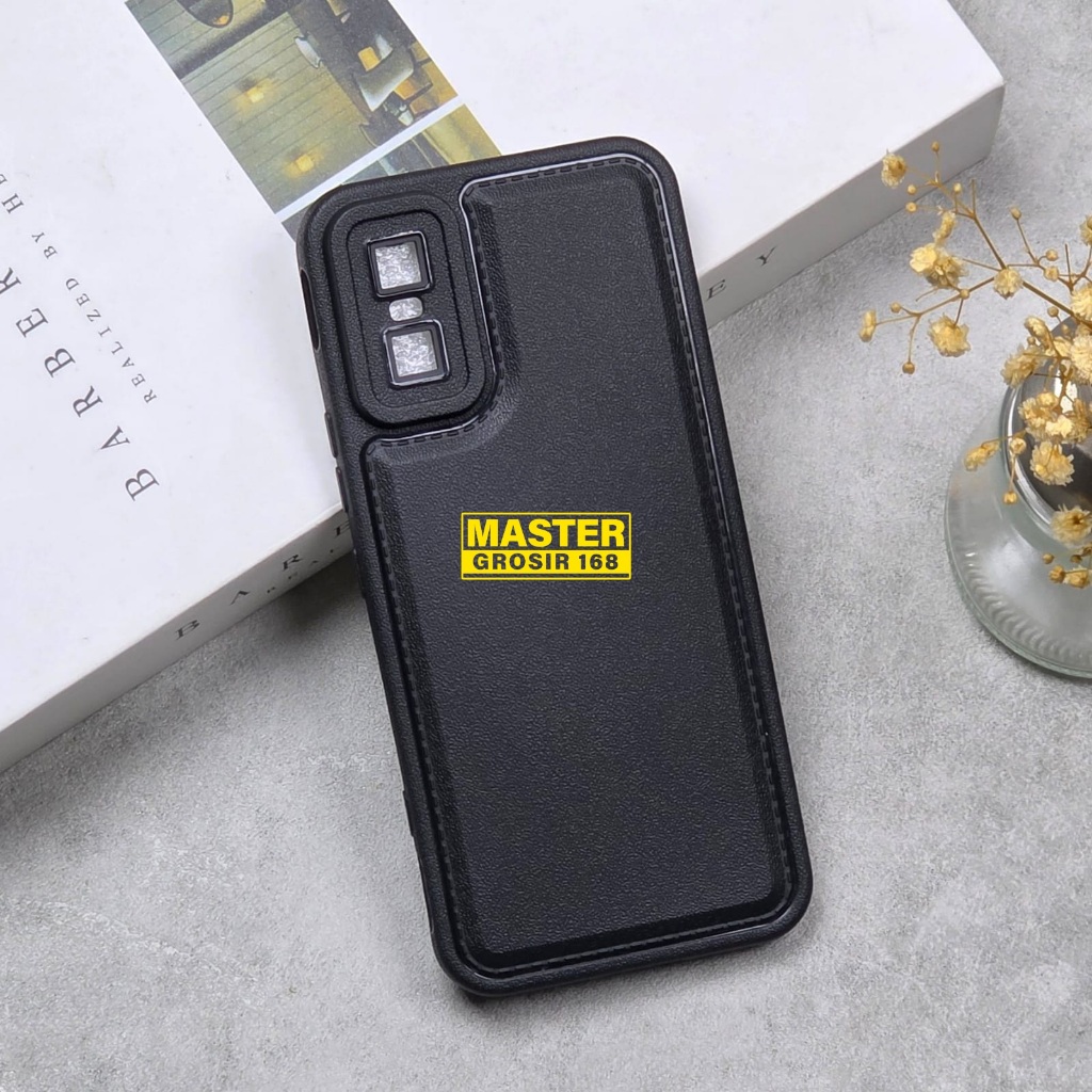 INFINIX GT 30 PRO CASE LEATHER PRO BLACK INFINIX GT 30 PRO