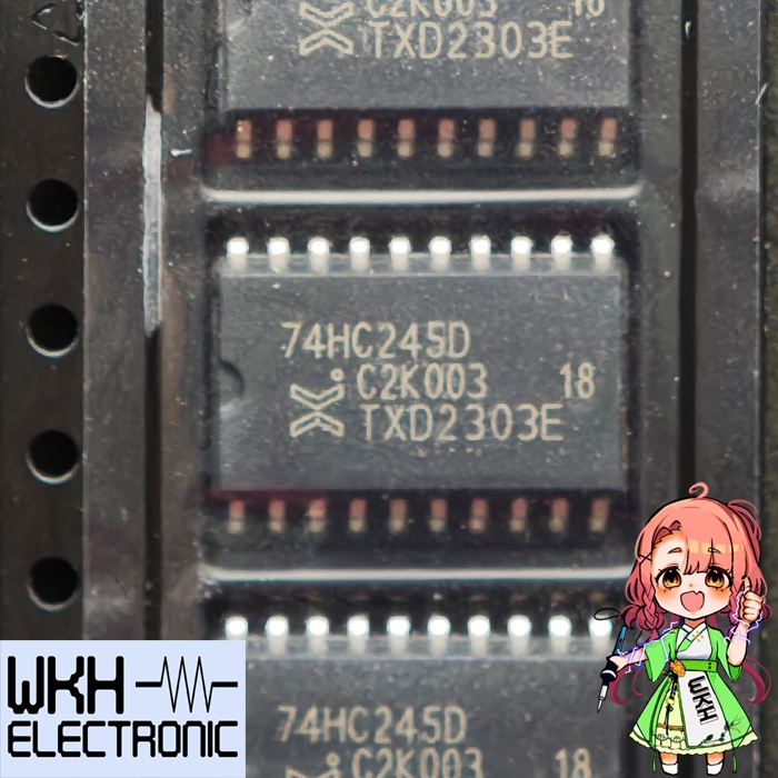 ต้นฉบับ SM74HC245D 74HC245 74HC245D IC SOP-20 SMD AK57