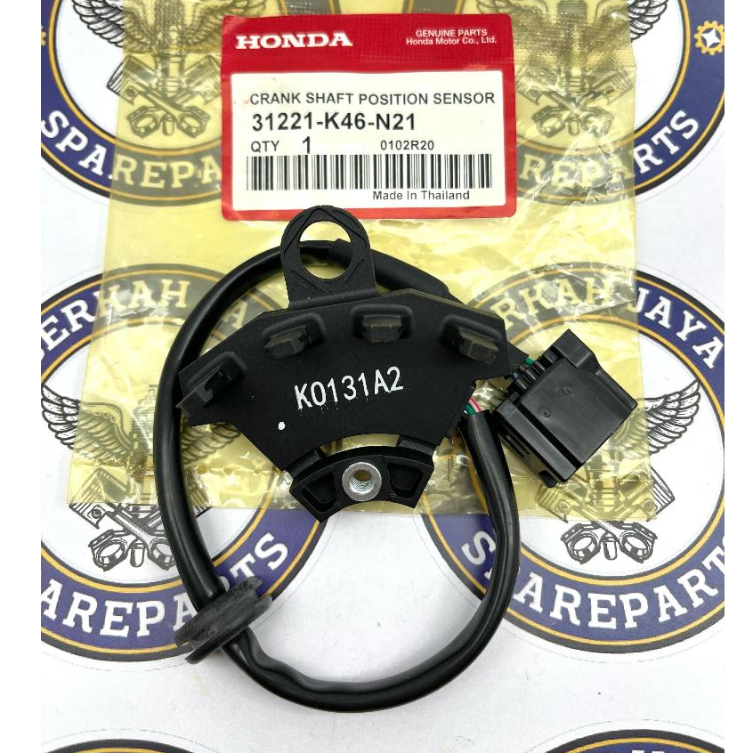 31221-K46-N21 CKP Spool Sensor 4 ขา (ขาสั้น 3 ขา, ยาว 1 ขา) Vario 110 LED eSP, Vario 125 150 LED, Sc