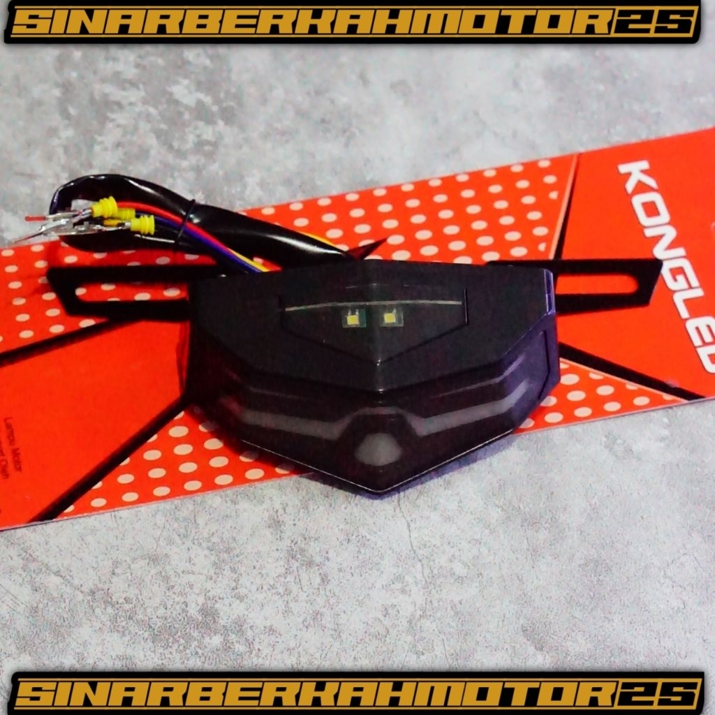 RX King stop lamp plus ขายึดป้ายทะเบียน RX King ไฟท้าย plus ที่วางป้ายทะเบียน RX-King KLX ไฟท้าย KLX