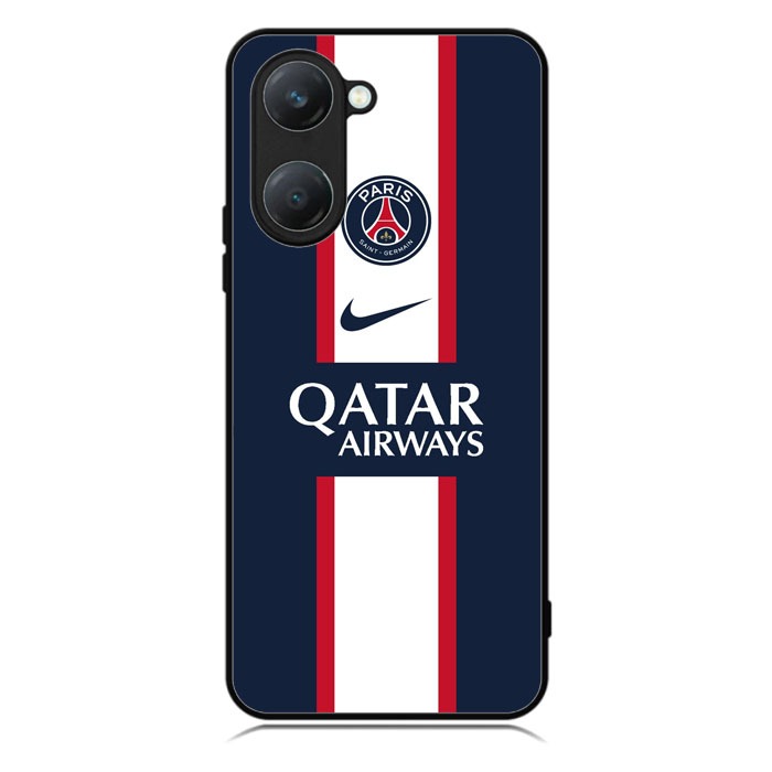 Paris Saint Germain ST0051 ปลอก HP Vivo V50 Lite V50 V40 Lite Y18 Y28 Y29 iQoo Z9x 4G 5G เคสไฮบริด