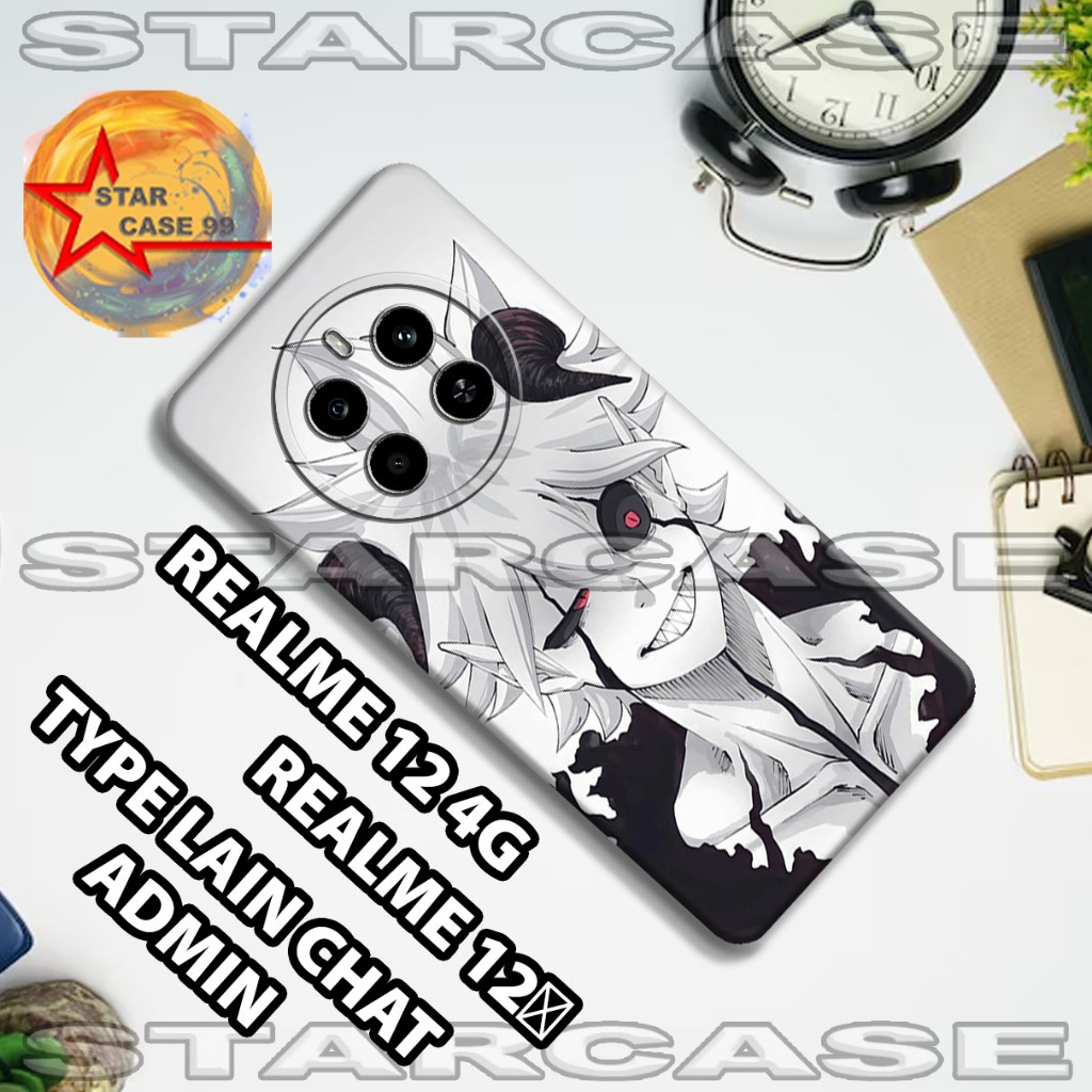 ยางRealme 12 4g Softcase | Realme 12+/S29/อะนิเมะ Motif/เคส realme 12 4g | Realme 12+/ปลอก Realme 12