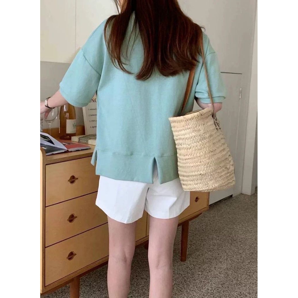 [LC] A21SHOP 592 MODERN CASUAL TOP IMPORTED BKK