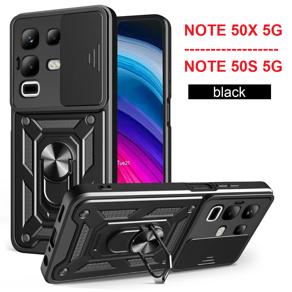 เคส Infinix Note 50S 5G - Note 50X 5G Softcase SLIDE ARMOR ป้องกันกล้องเคส Hp Infinix Note 50X 50S 5