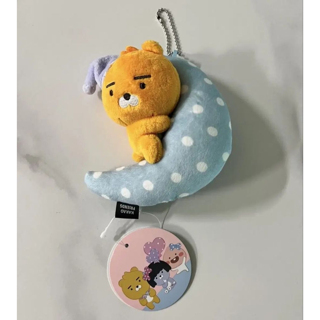 GANTUNGAN KAKAO FRIEND Ryan Limited Edition พวงกุญแจตุ๊กตาใหม่| พวงกุญแจ KAKAO FRIEND Ryan Sleeping 
