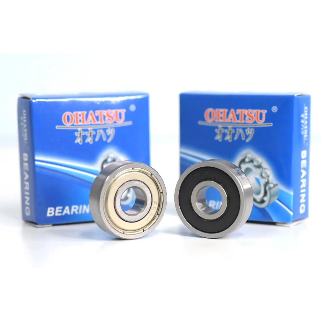 Ohatsu Ball Bearing Laher 629 ZZ ฝาครอบเหล็ก 629 2RS ฝาครอบยางเดิม 629ZZ 629-2RS