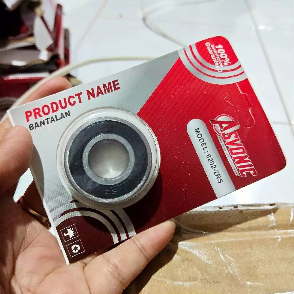 27F BEARING 6202 PRESS WHEEL BEARING NUMBER 6202 BEARING LAKER 6202 RANDOM BRAND PER 1PCS NUSAWUU มอ