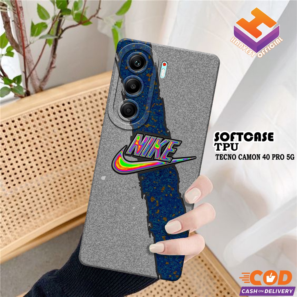 เคส Tecno Camon 40 Pro 5G ล่าสุด - เคส Tecno Camon 40 Pro 5G Softcase - Pro Camera Softcase Case - T