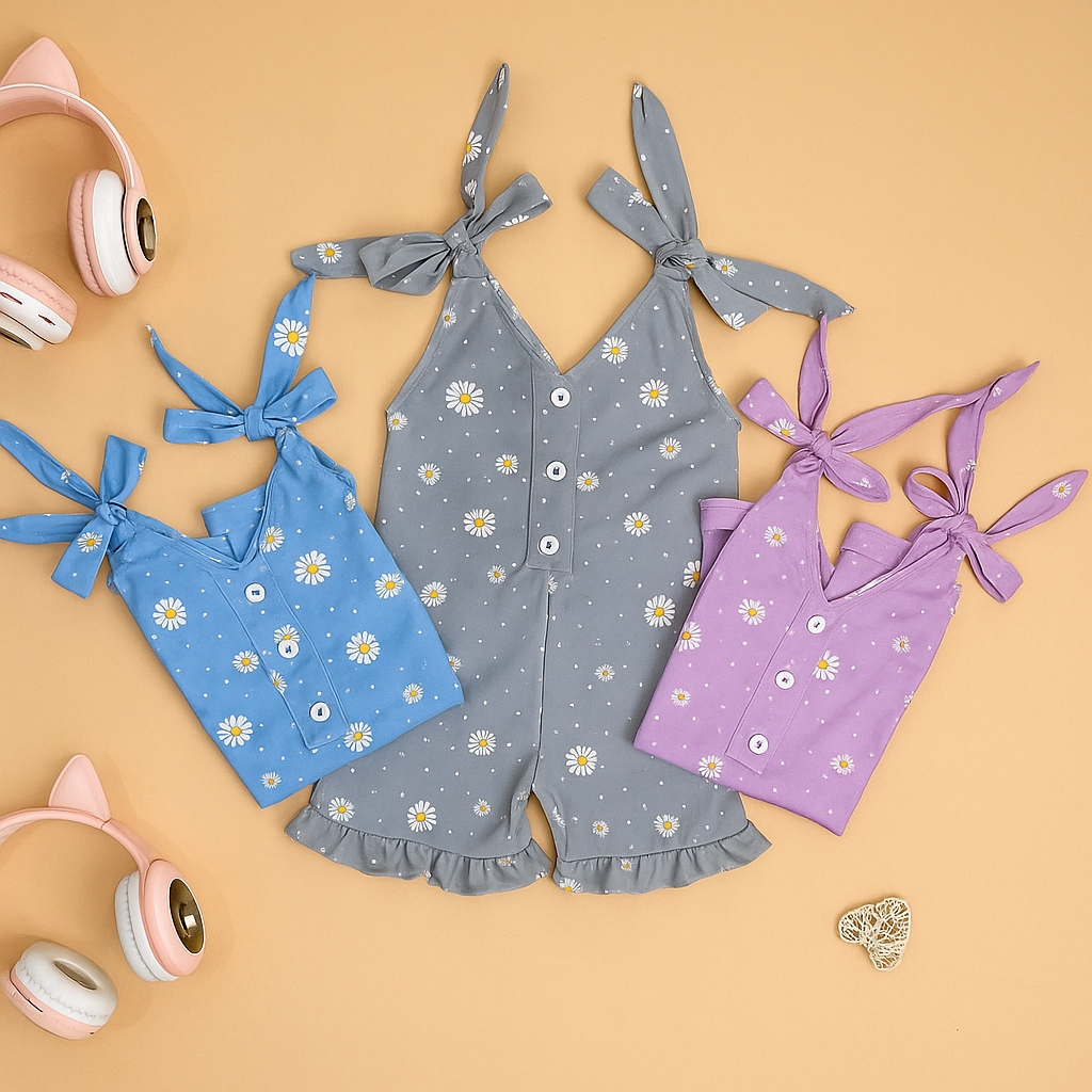 PATRIA จั๊มสูทสําหรับเด็กทารก 0-4 ปี TOKOBABYPINK