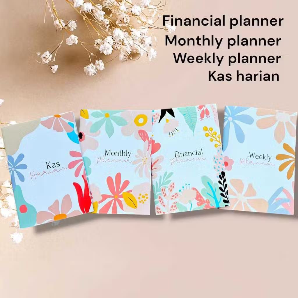DAILY CASH BOOK/ FINANCIAL PLANNER BOOK/MONTHLY PLANNER BOOK/WEEKLY PLANNER BOOK