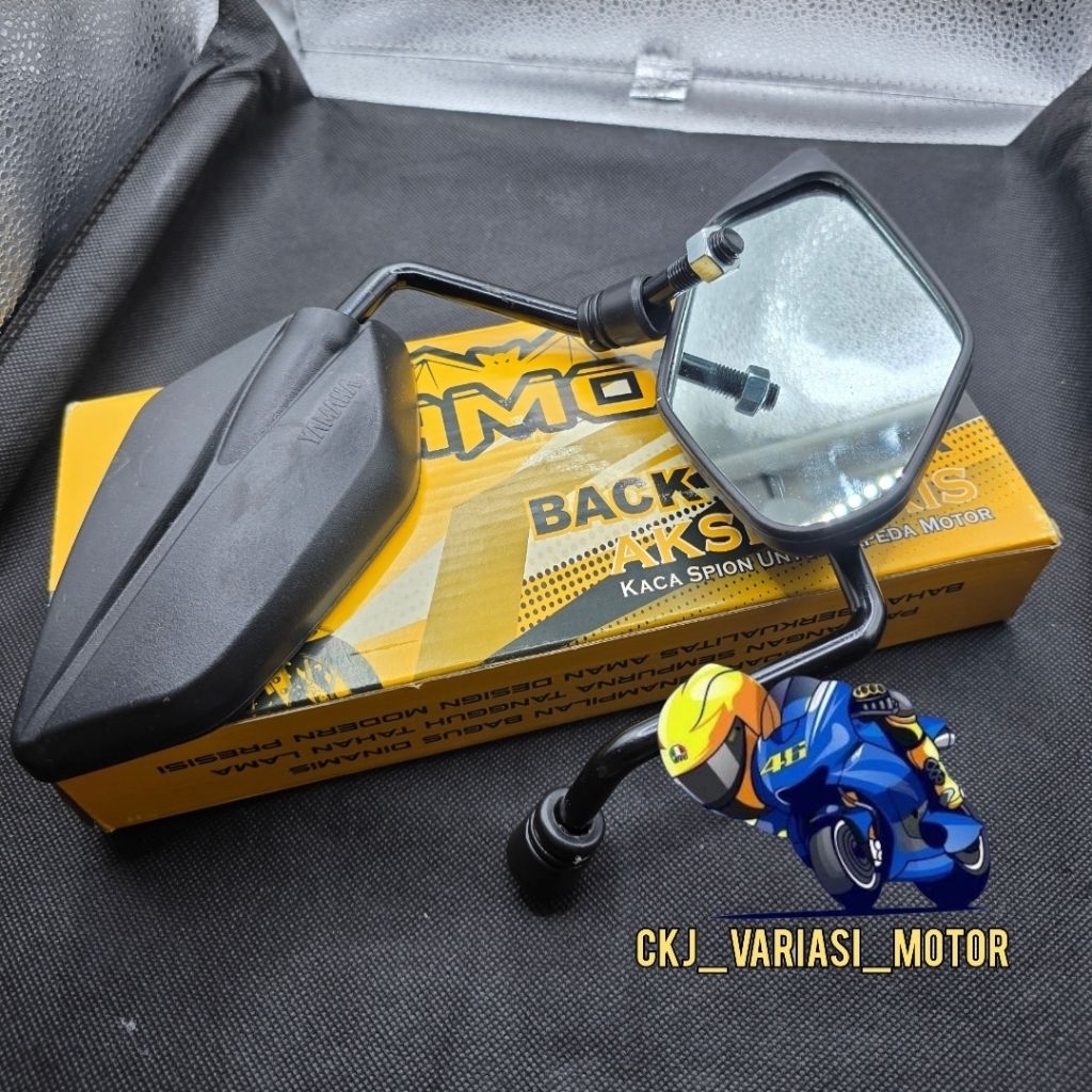 กระจก A PAIR of Jupiter รุ่น X1 Yamaha 125z - x1 fiz r mirror Jupiter nmax aerox 125zr Yamaha