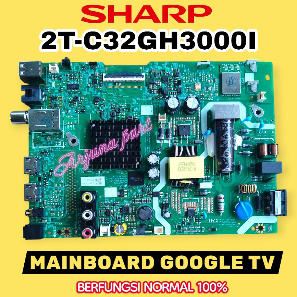 MESIN MB TV SHARP 2T-32GH3000I / SHARP TV MAINBOARD 2T-32GH3000I / SHARP TV MODULE 2T-32GH3000I / SH