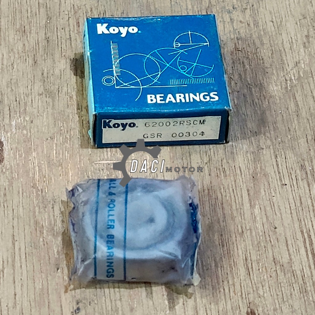 BEARING 6200 2RSCM KOYO (10*30*9)