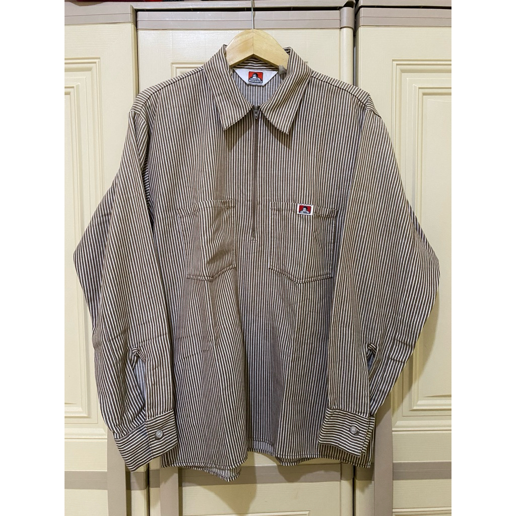 KEMEJA Ben davis เสื้อเชิ้ตครึ่งซิป