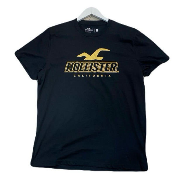 เสื้อยืดผู้ชาย Hollister Black Graphic Tee
