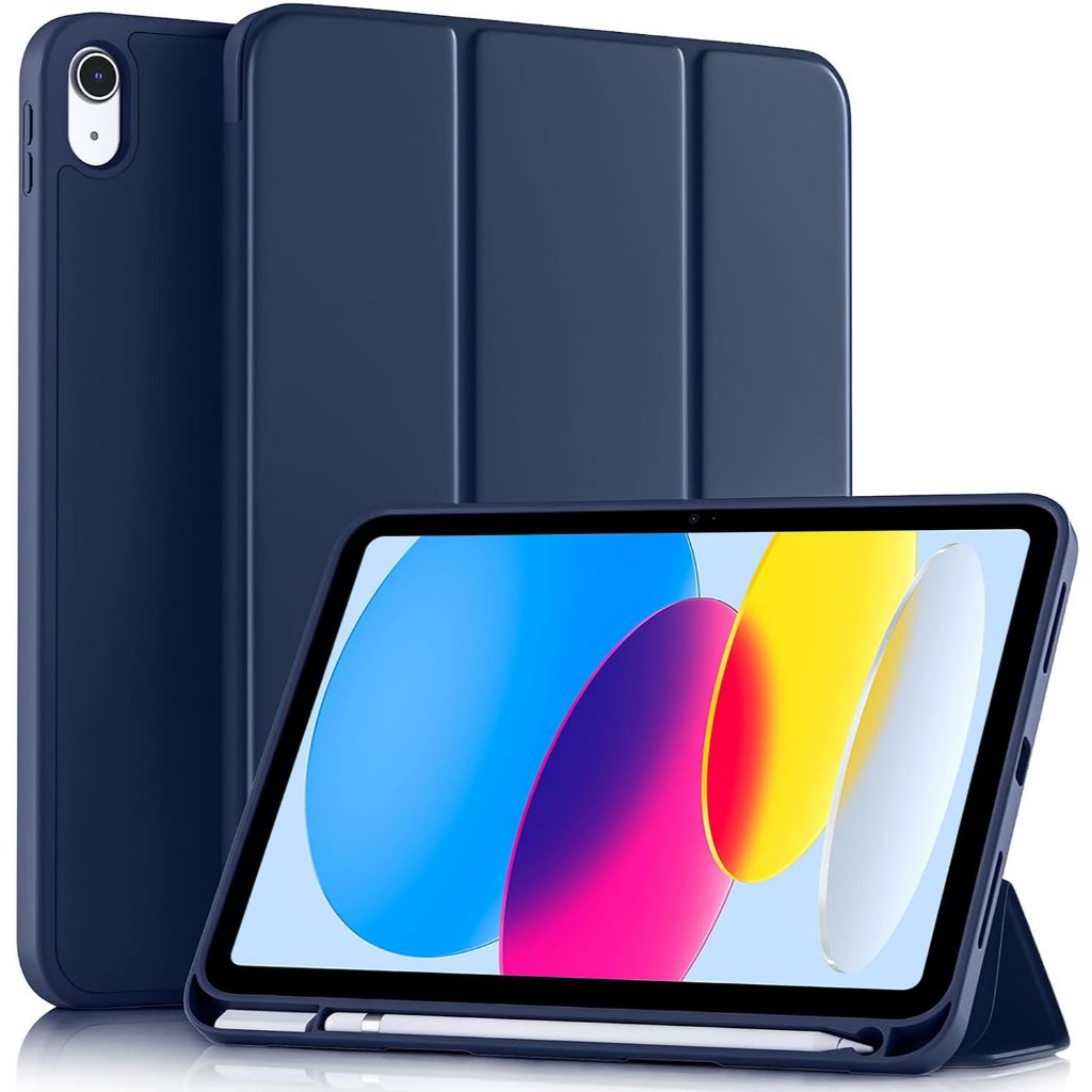 เคสอัจฉริยะ iPad A16 iPad 11 Gen 2025 Cover iPad พร้อมที่ใส่ดินสอสล็อต