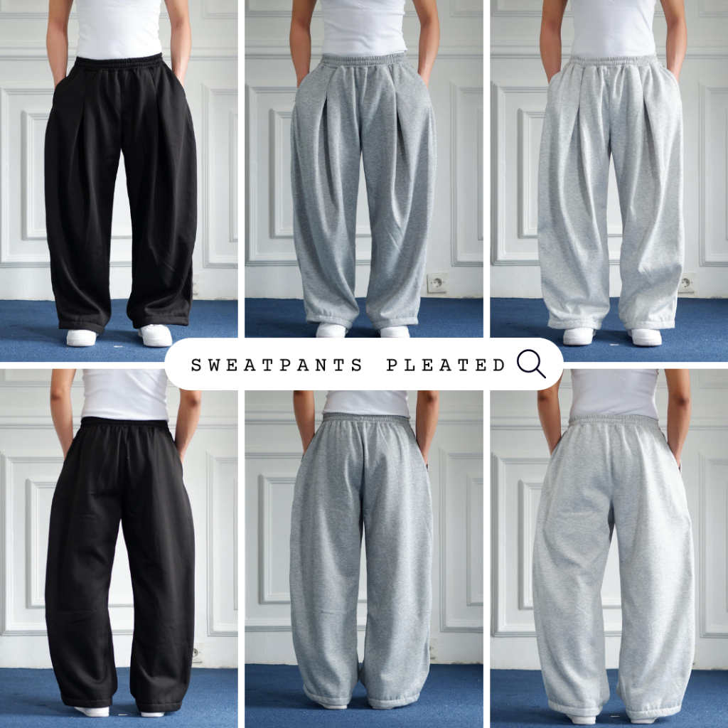 Moneyfest Sweatpants จีบ Baggy