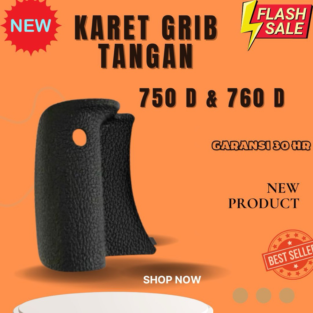 ยางมือจับ Canon 750D &760D ใหม่ รับประกันดีแน่น