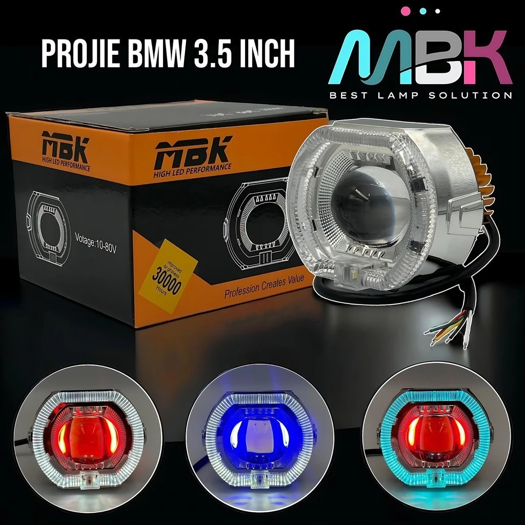 BLED ไฟหน้าโปรเจคเตอร์ Bi LED BMW 3.5 นิ้ว