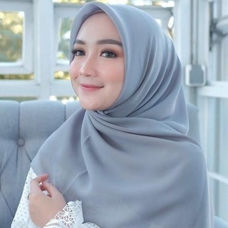 Fashion Shop PRICE FOR BELLA SQUARE HIJAB / NEWEST BELLA SQUARE HIJAB IN GREY