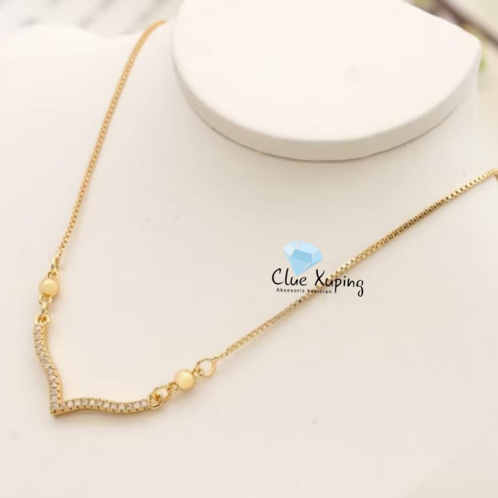 Fuji Necklace Gem Chain Adult Gold Xuping Womens Jewelry Cx18072506