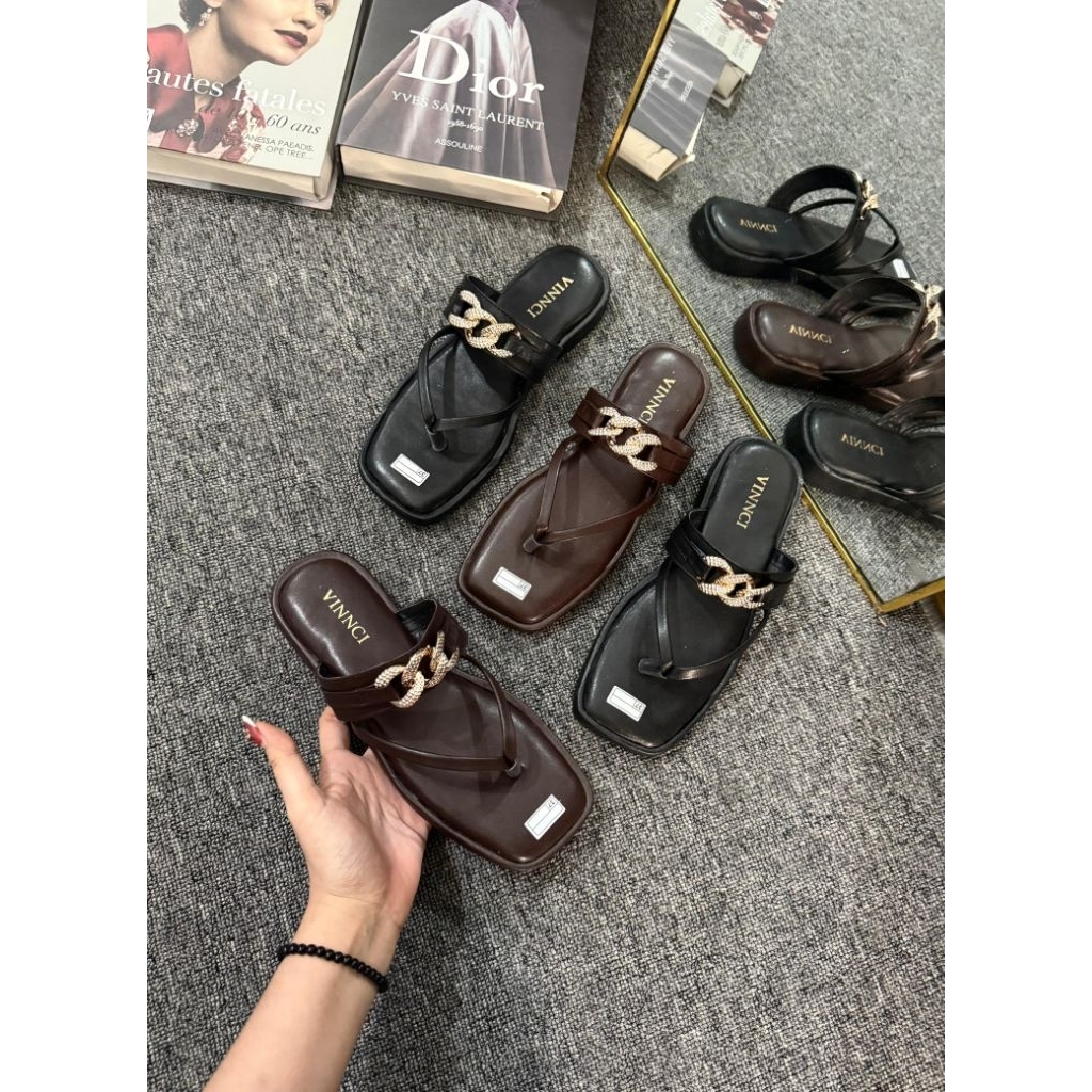 รองเท้าแตะโฟมโซ่ผู้หญิง Vinnci