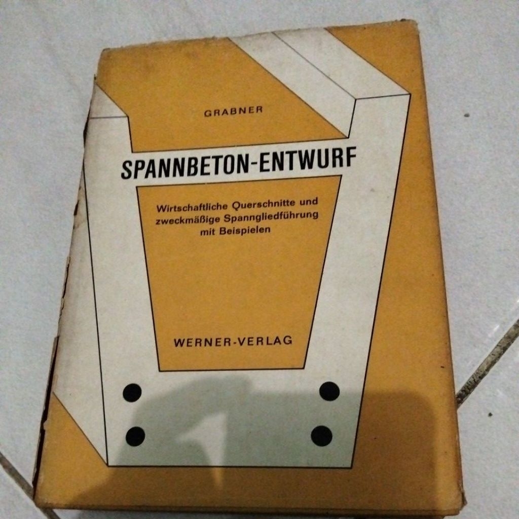 Werner verlag spannbeton entwurf