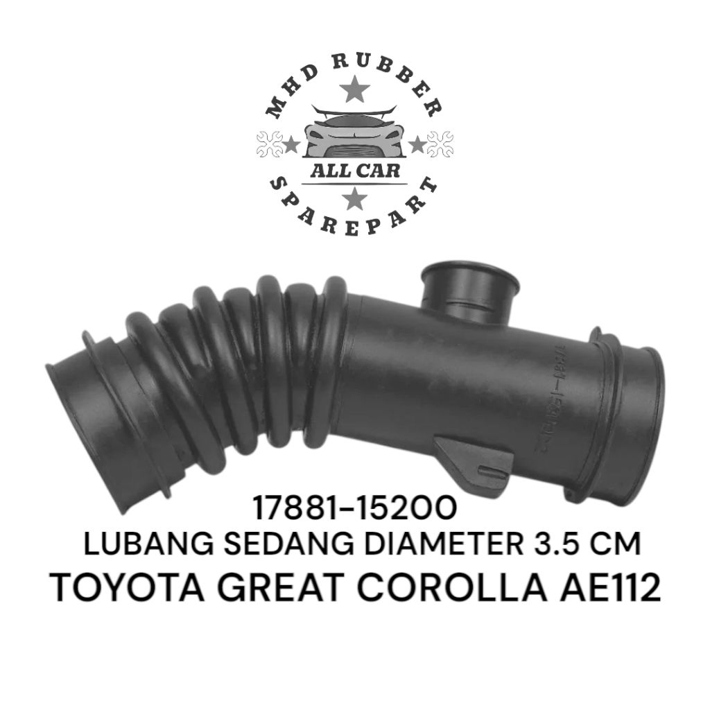 Great Corolla Ae112 ท่อกรองอากาศขนาดกลาง