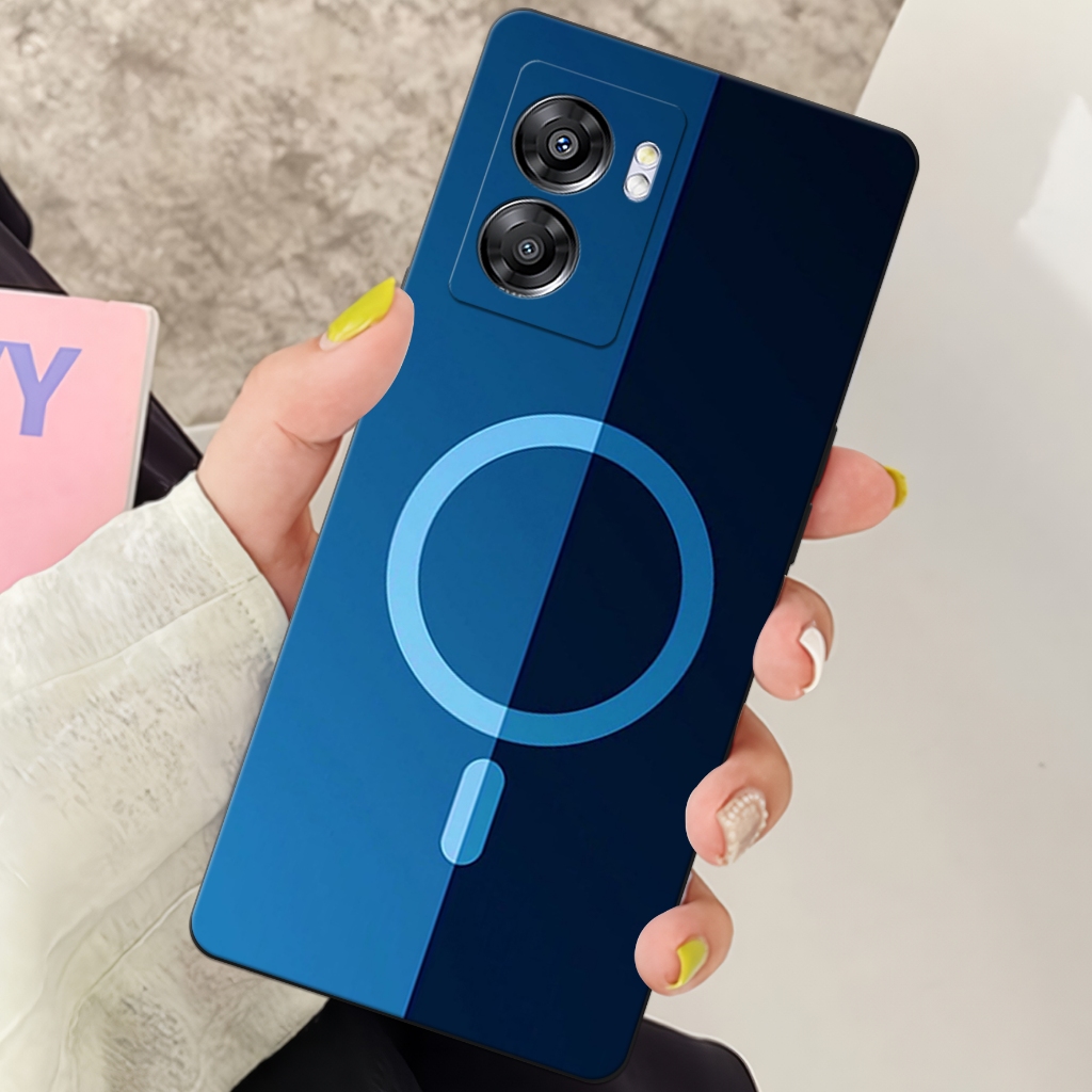 HP เคส OPPO A77S A57 ล่าสุด - เคสโทรศัพท์ OPPO A77S A57 { BL02 } ซิลิโคนโทรศัพท์ - เคสโทรศัพท์ - เคส