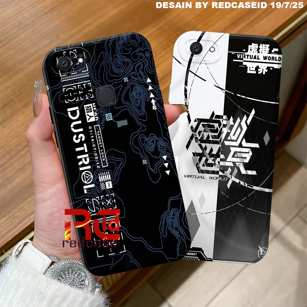 เคสโทรศัพท์ HP ViVo V7 / V7 Plus / Y69 / Y71 / Y83 / Y81 / V5 / V5 Lite - Abstract Motif Procamera S