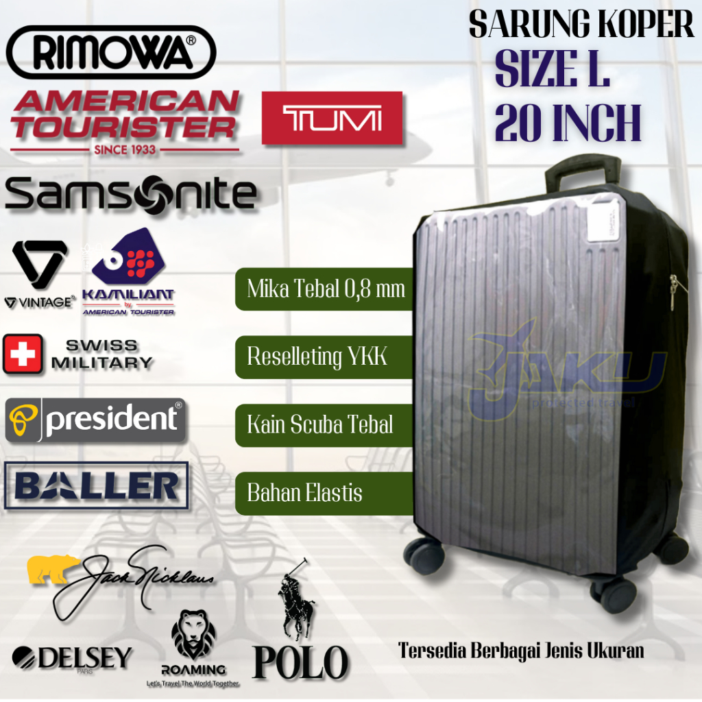 Jaku กระเป๋าเดินทาง 30 นิ้ว Mika กระเป๋าเดินทางกระเป๋าเดินทางกระเป๋าเดินทาง Protector ผสมซิป Scuba Y