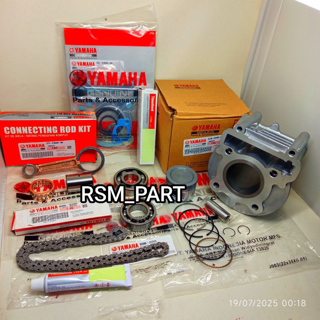 MESIN ENGINE BLOCK 6 รายการ SEHER BLOCK YAMAHA MIO SPORTY MIO SMYLE SMILE FINO CARBON NOUVO