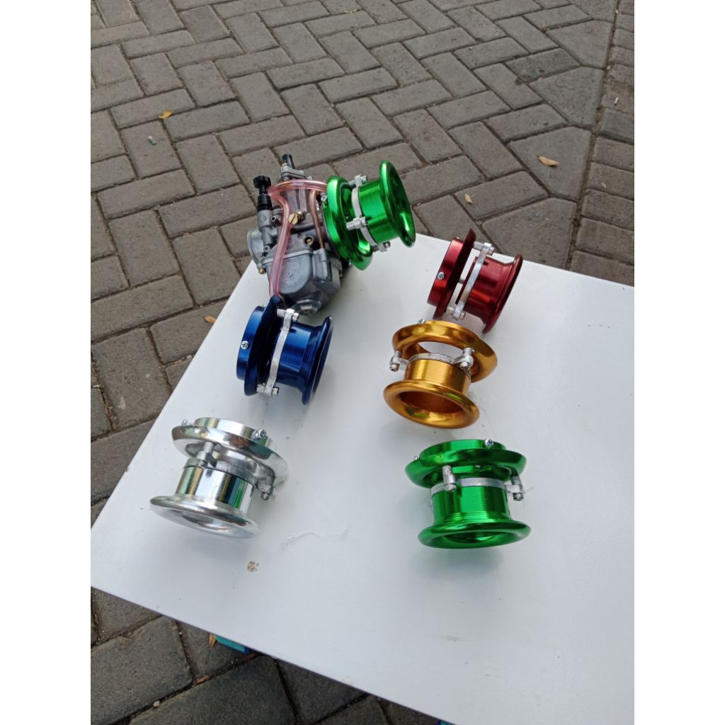 VELOCITI 2 STAGE PNP PE 28/PWK 26/30 STACKED CARBURETOR FUNNEL