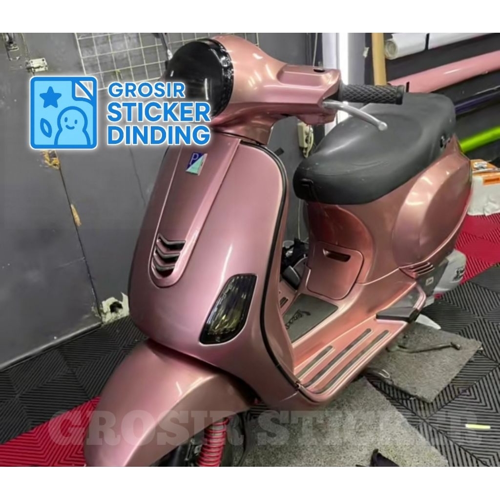 Rose Gold Candy Sticker Rose Millennium Rose Gold Metallic Glossy Scotlet