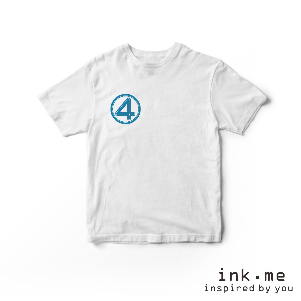 เสื้อยืด FANTASTIC CHILDRENS 4 LOGO / เสื้อยืด MARVEL CHILDRENS / FANTASTIC FOUR CHILDRENS