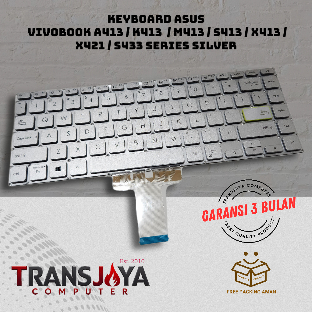 Asus Vivobook X413 A413 A413EP A413J K413 M413 S413 K413F K413FA แป้นพิมพ์แล็ปท็อป