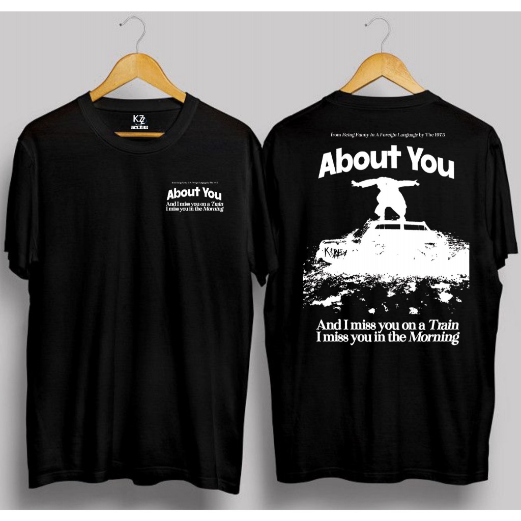 เสื้อยืดวง THE 1975 ABOUT YOU / เสื้อยืดเพลง Distro Unisex สําหรับผู้ชายและผู้หญิง
