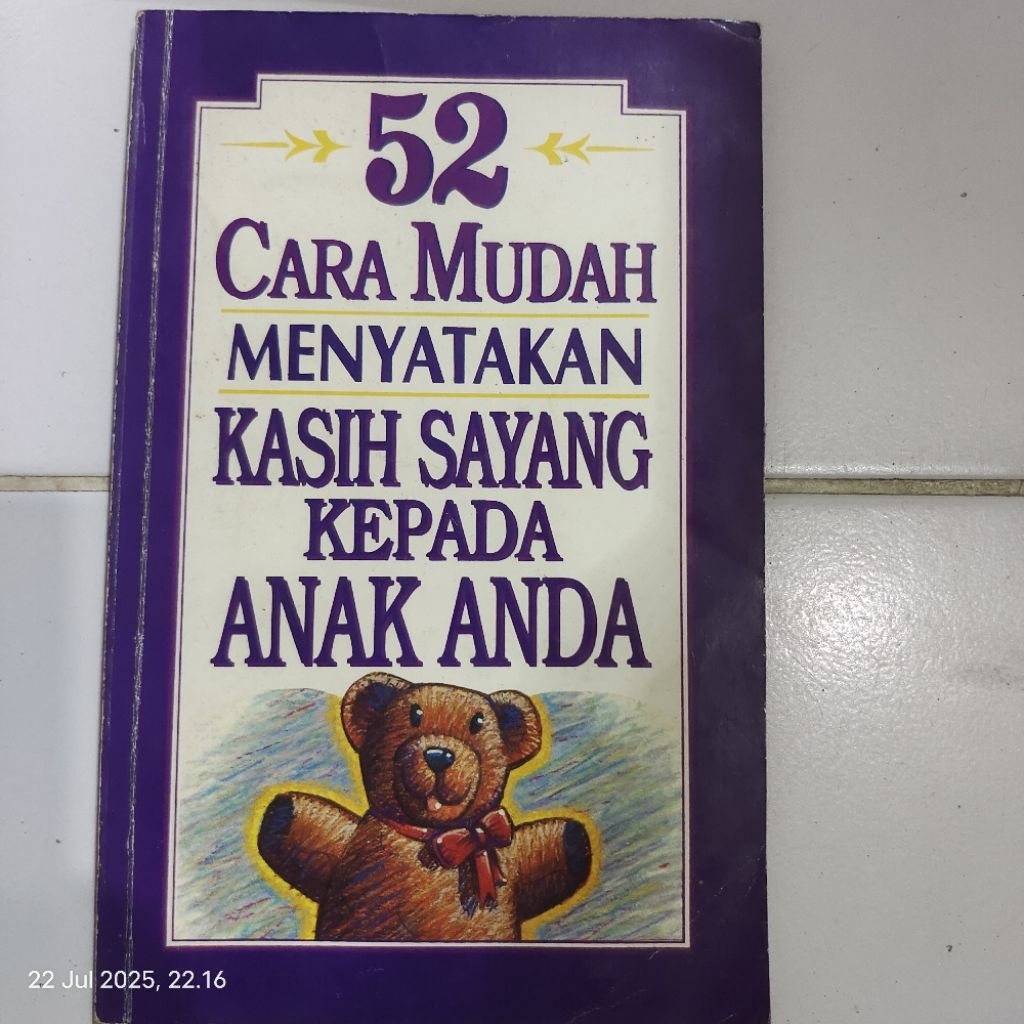 หนังสือ 52 EASY WAYS TO MAKE YOU LOVE TO YOUR CHILD ORIGINAL