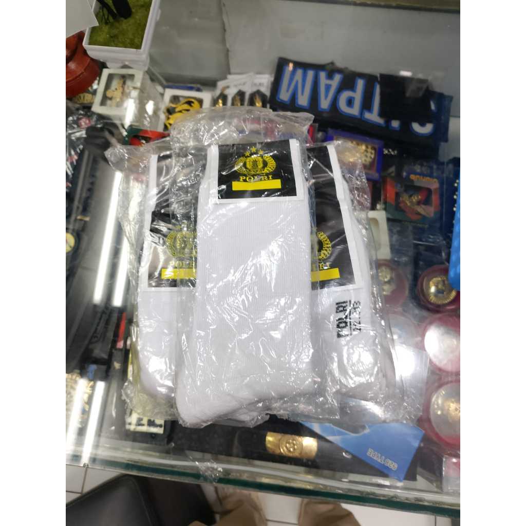 ถุงเท้าสีขาว ตํารวจ QUOTATION ถุงเท้า PDL สีขาว ตํารวจ QUOTATION