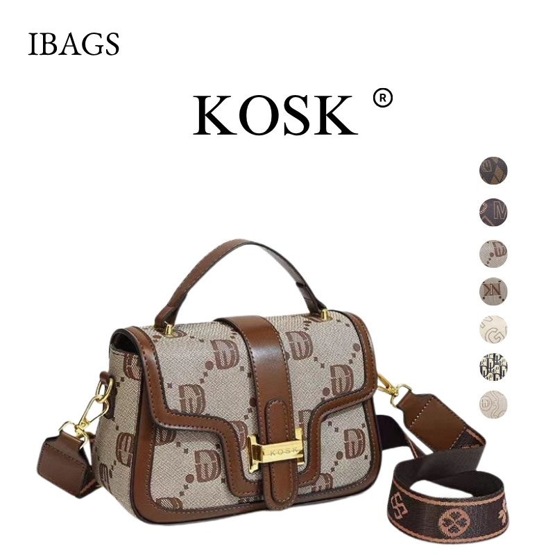 [IBAGS] KOSK Brand Womens Sling Bag NFC Premium Quality Sling Bag