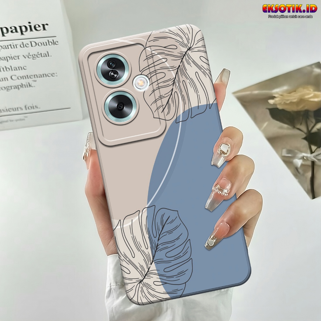 เคส OPPO A79 - เคสโทรศัพท์ OPPO A79 - เคสแฟชั่นล่าสุด - OPPO A79 Silicone - Cool and Cute Motips - O