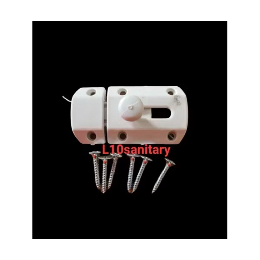 ขายปลีก L10 PVC Latch / PVC Door Slot Latch 2 ชิ้น / Grender