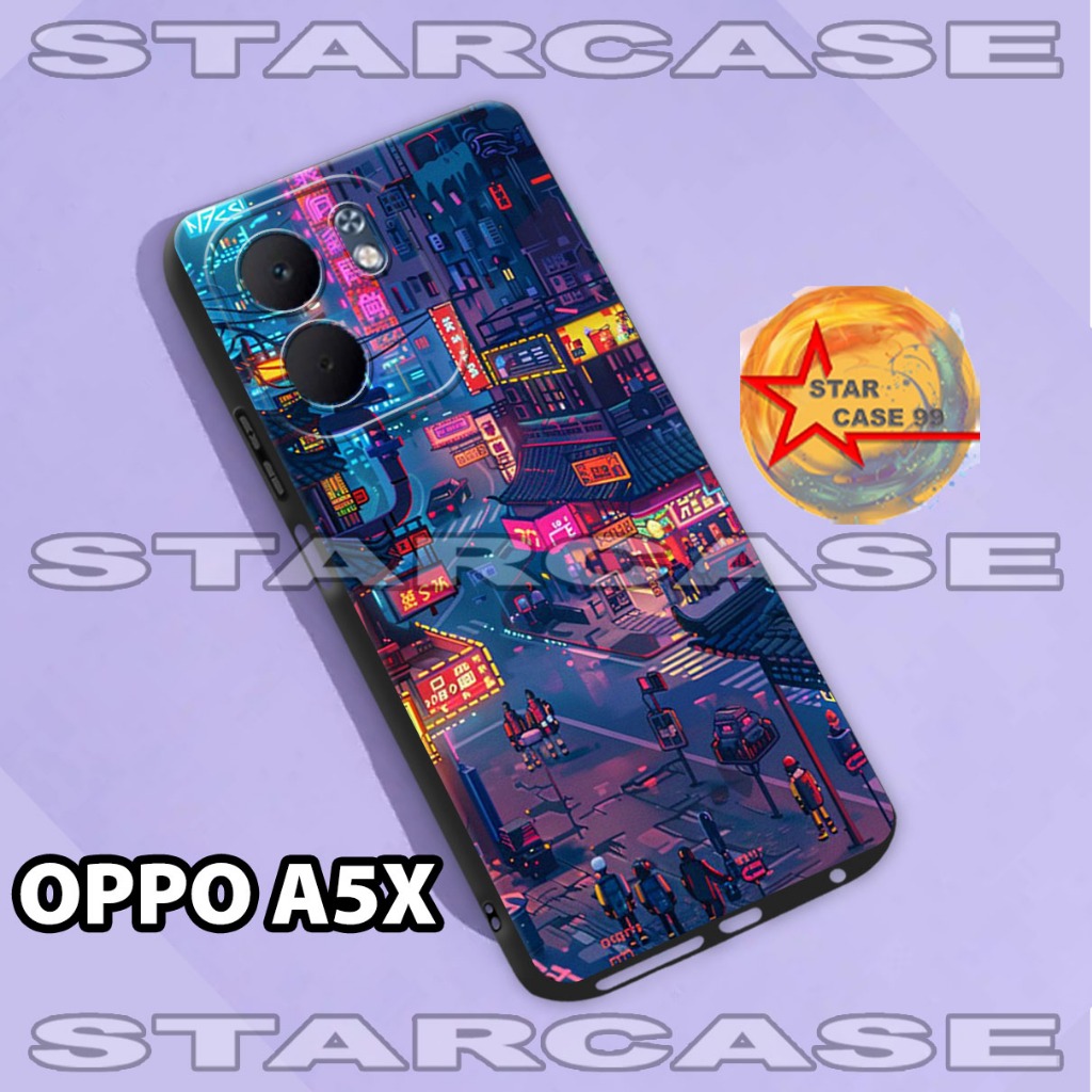 Oppo a5x/S48 ยาง Softcase/Motif /เคส oppo a5x/เคส oppo a5x