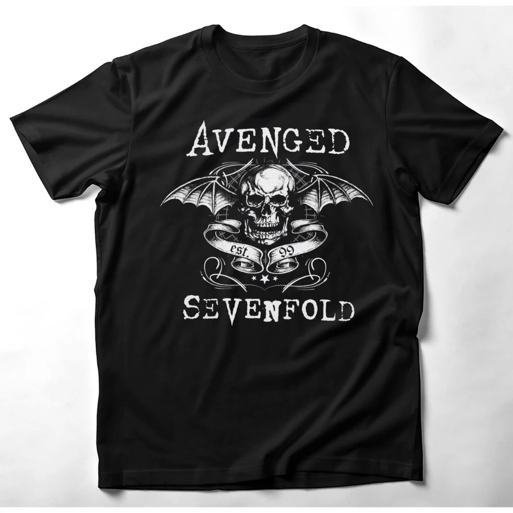 ASXAR_STORE A7X AVENGED SEVENFOLD Music Band Merchanded เสื้อยืด / เสื้อยืด A7X