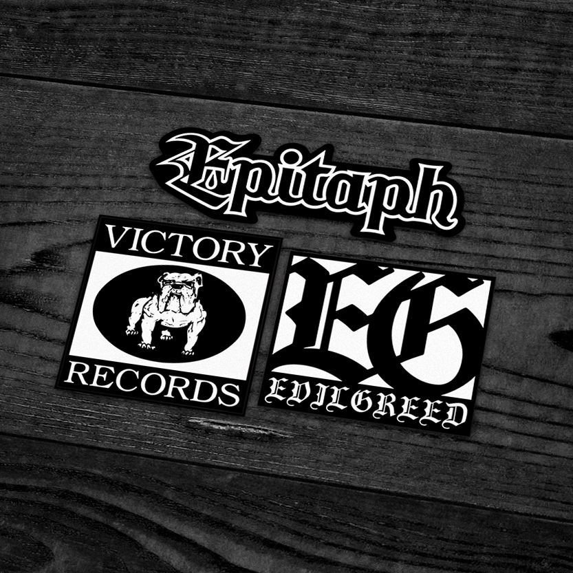 EPAPH / EVIL GREED / VICTORY RECORDS - EPAPH Sticker - EVIL GREED - VICTORY RECORDS (BOOTG)